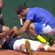 Illustration for article titled Juan Martin Del Potro Comforts Sobbing Opponent Who Had To Retire During Match